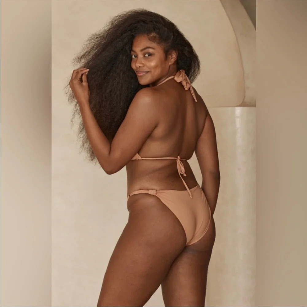 Monday Swimwear Rust Bikini Size L/V